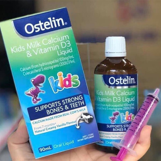 Ostelin Kids Milk Calcium & Vitamin D3 Liquid