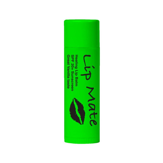 Lip Mate Healing Lip Balm SPF 20+ - Vanilla Taste Green