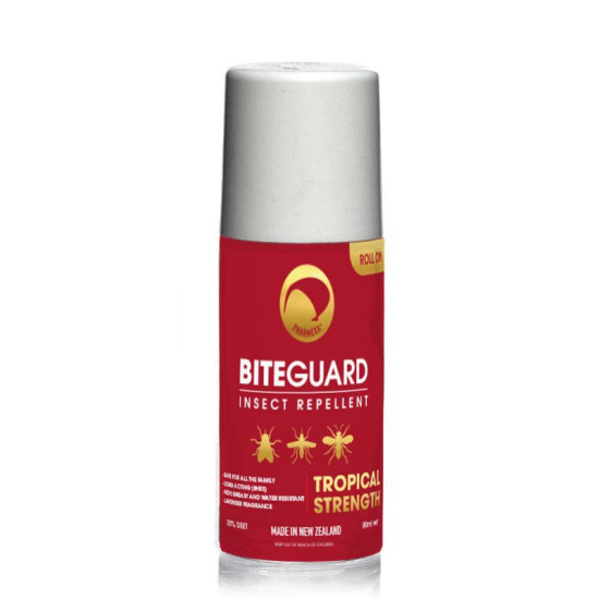 Pharmexa BiteGuard Insect Repellent Tropical Strength Roll On 80ml