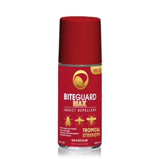 Pharmexa BiteGuard Max Insect Repellent Tropical Strength Roll On 150ml