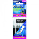 Piksters Interdental Toothbrushes - Size 7 Black (10 brushes per pack)