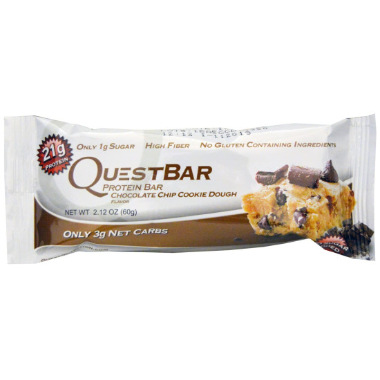 Quest Protein Bar (Single) - Chocolate Chip Cookie Dough