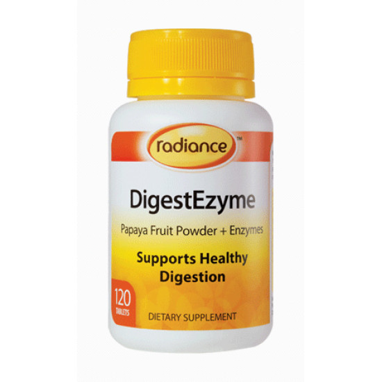 Radiance DigestEzyme Chewable 120 Tablets 