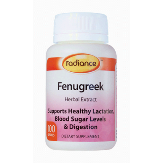 Radiance Fenugreek 100 Capsules 