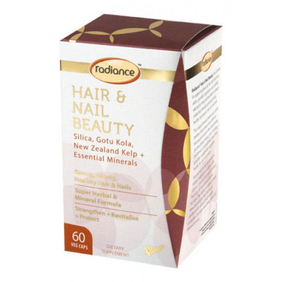 Radiance Hair & Nail Beauty Silica 60 Capsules