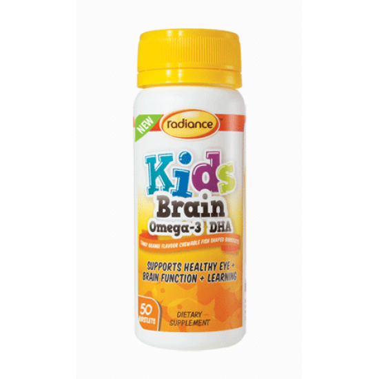 Radiance Kids Brain Omega-3 DHA 50 Burstlets 