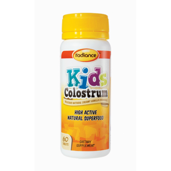 Radiance Kids Colostrum Chewable 60 Tablets 