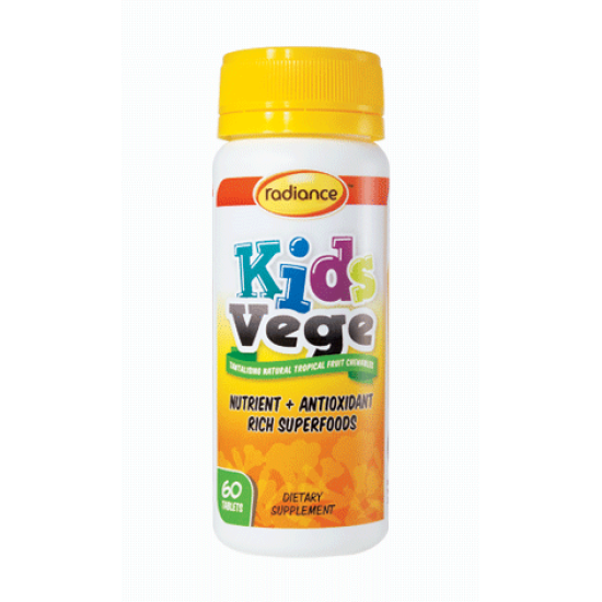 Radiance Kids Vege Chewable 60 Tablets 