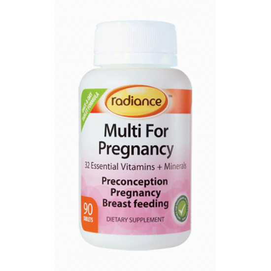 Radiance Multi For Pregnancy 90 Tablets 