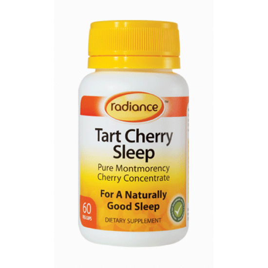 Radiance Tart Cherry Sleep 60 VegeCaps 