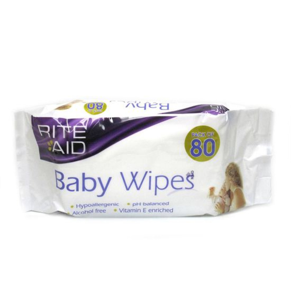 Rite Aid Baby Wipes 80s - HealthPorter