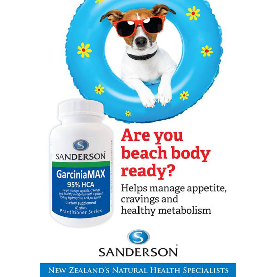 Sanderson GarciniaMAX 95% HCA 60 Tablets