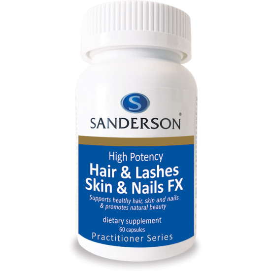 Sanderson Hair & lashes, skin & nails FX 60 Capsules