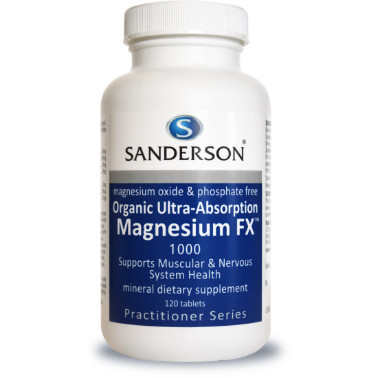 Sanderson Organic Magnesium FX 1000mg