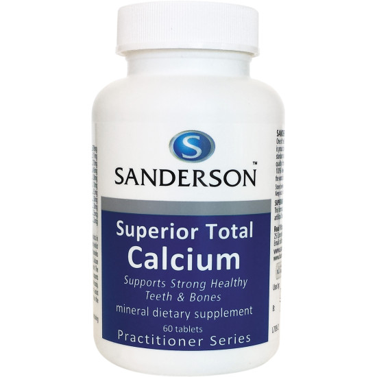 Sanderson Superior Total Calcium 60 Tablets