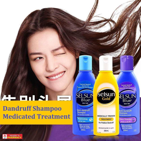 Selsun Blue Deep cleansing Anti Dandruff Shampoo