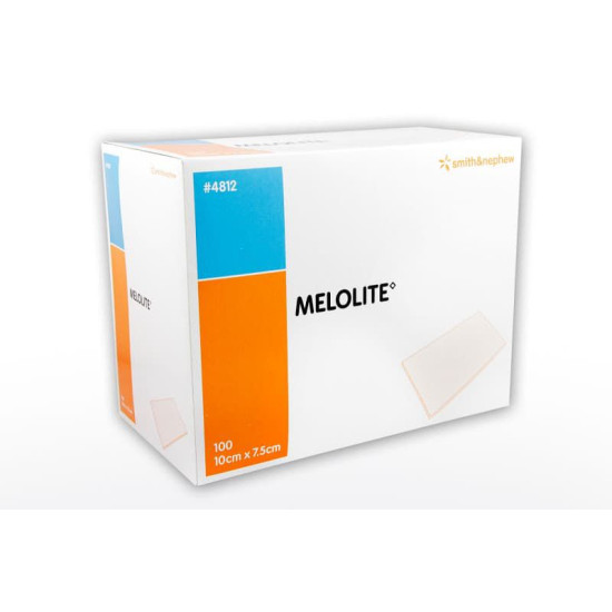 Smith & Nephew Melolite Dressing 10cmx7.5cm 100 Per Box