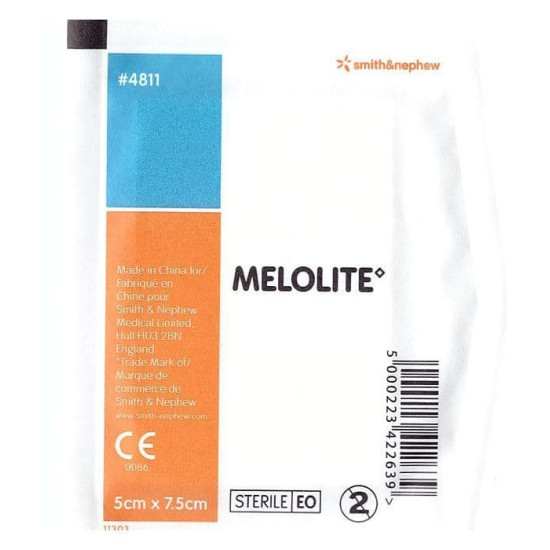 Smith & Nephew Melolite Dressing 5cmx7.5cm Single