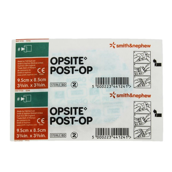 Smith & Nephew Opsite Post-Op Dressing 9.5cmx8.5cm Single