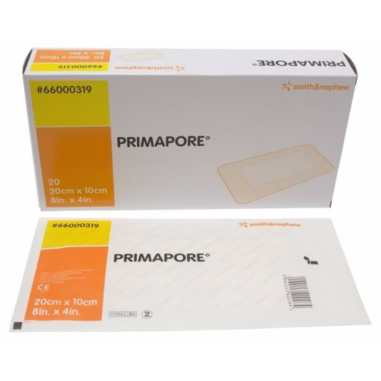 Smith & Nephew Primapore Dressing 20cmx10cm 20 Per Box