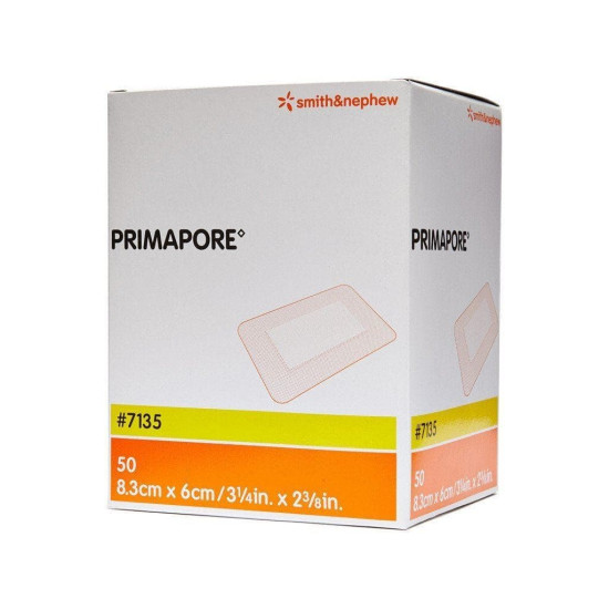 Smith & Nephew Primapore Dressing 8.3cmx6cm 50 Per Box