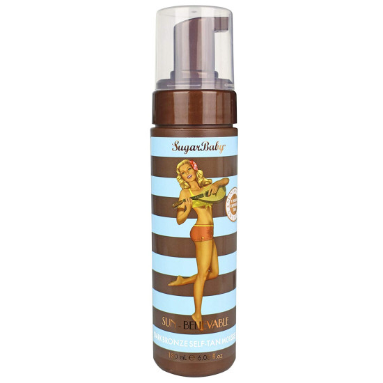 SugarBaby Sun-Believable Dark Bronze Self-Tan Mousse 180ml