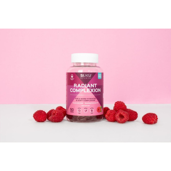 Radiant Complexion Gummies - Rich Raspberry Flavour