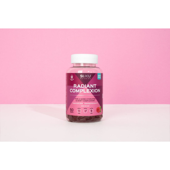 Radiant Complexion Gummies - Rich Raspberry Flavour