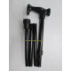 Surgical Basics Aluminium Foldable & Adjustable Walking Stick Black 82-92cm