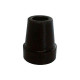 Surgical Basics Walking Stick Replacement Stopper in Black 19mm