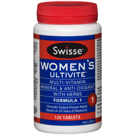 Swisse Women's Ultivite Multivitamin 120 Tablets