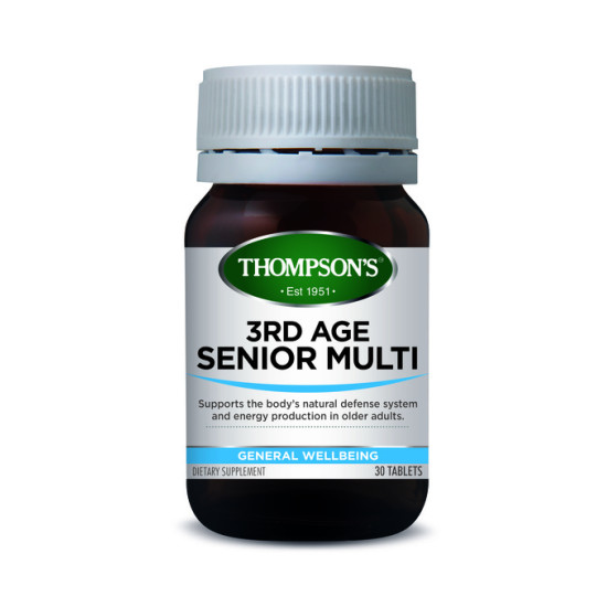 Thompson's 3rd Age Senior Multi 30 Tablets