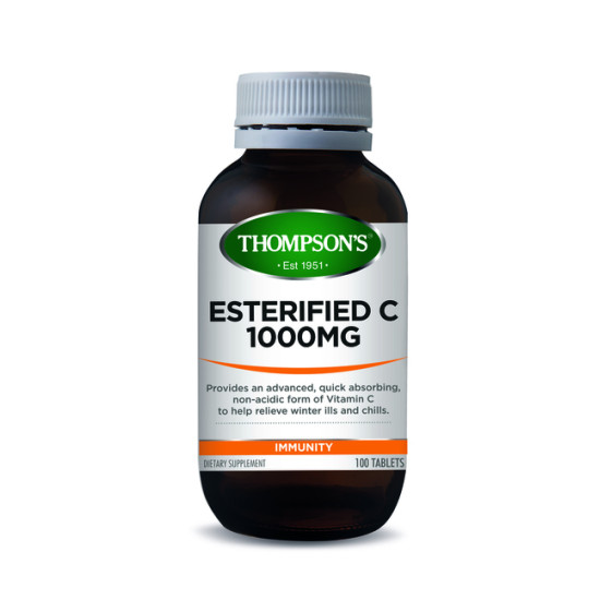 Thompson's Esterified C 1000mg 100 Tablets