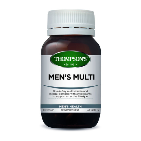 Thompson's Men's Multi One A Day 60 Tablets 