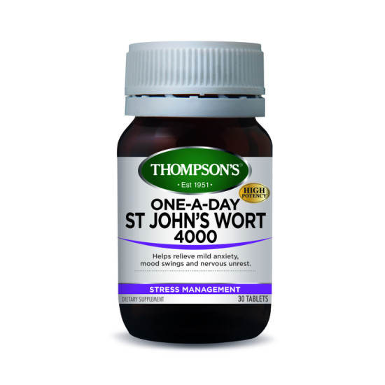 Thompson's St John's Wort 4000mg One A Day 30 Tablets