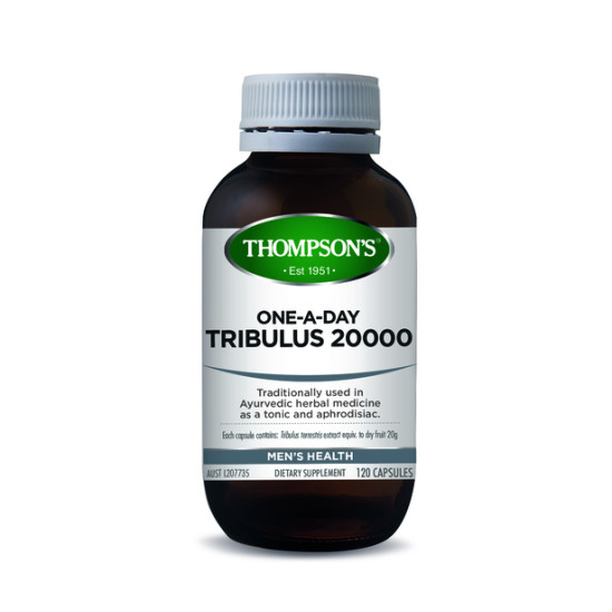 Thompson's Tribulus 20000mg One A Day 120 Capsules 