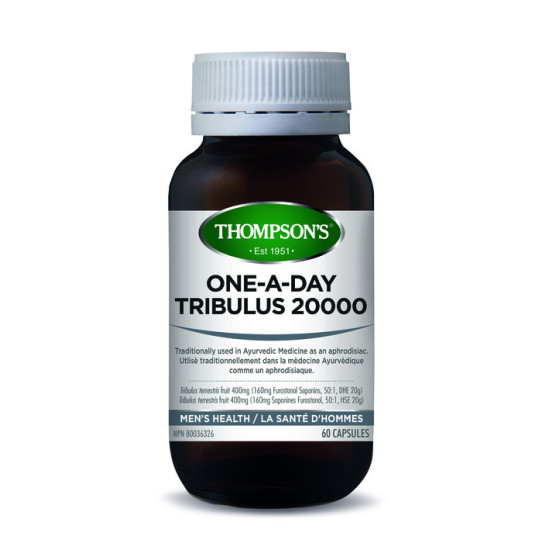 Thompson's Tribulus 20000mg One A Day 60 Capsules 