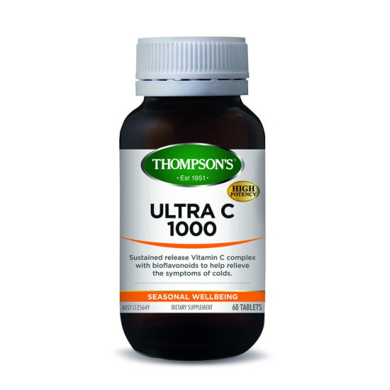 Thompson's Ultra C 1000mg 60 Tablets 