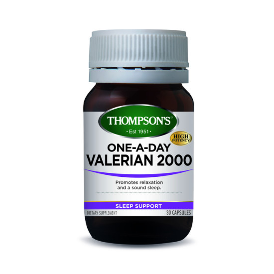 Thompson's Valerian 2000mg One A Day 30 Capsules