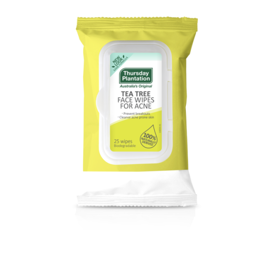 Thursday Plantation Tea Tree Face Wipes For Acne 25s