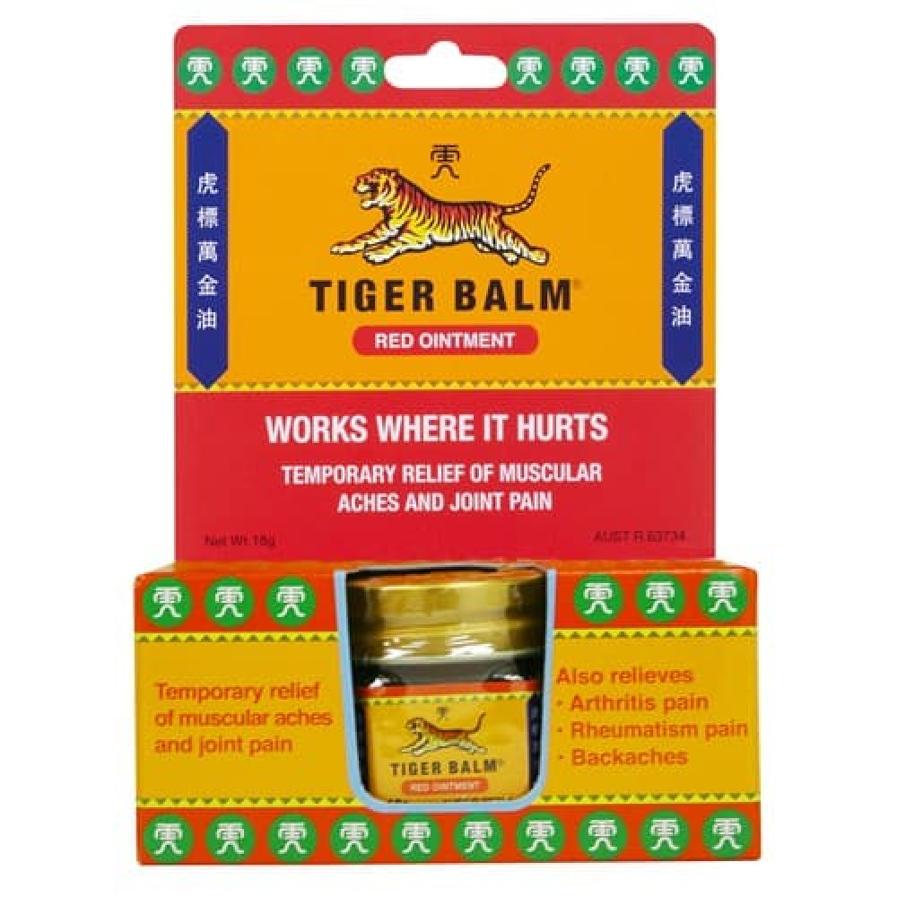 Tiger Balm Red Ointment 18g Healthporter