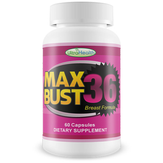 Ultra Health MaxBust 36 Breast Formula 60 Capsules