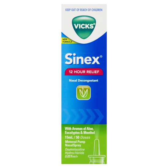 Vicks Sinex Aloe Nasal Spray