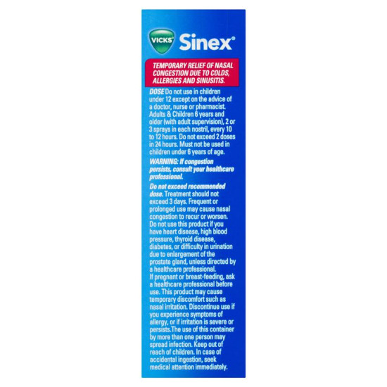 Vicks Sinex Aloe Nasal Spray