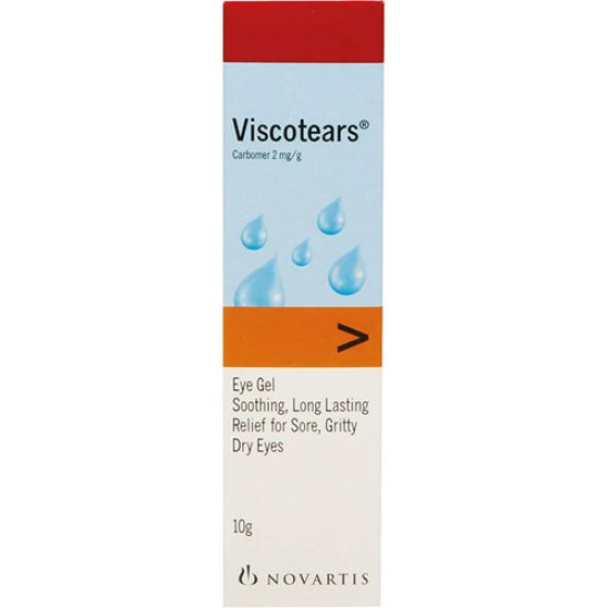 Viscotears Lubricating Eye Gel 10g