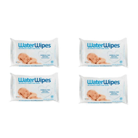 Baby WaterWipes 60 Baby Wipes x 12 Packs Per Carton