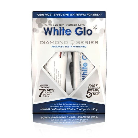 White Glo Diamond Series Professional Teeth Whitening System