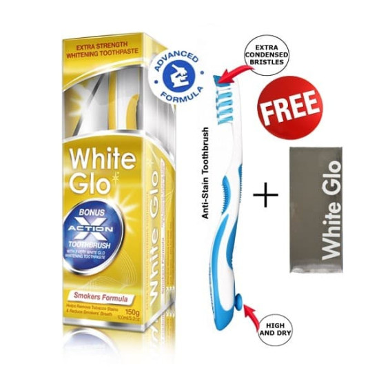 White Glo Smokers Formula Toothpaste 150g