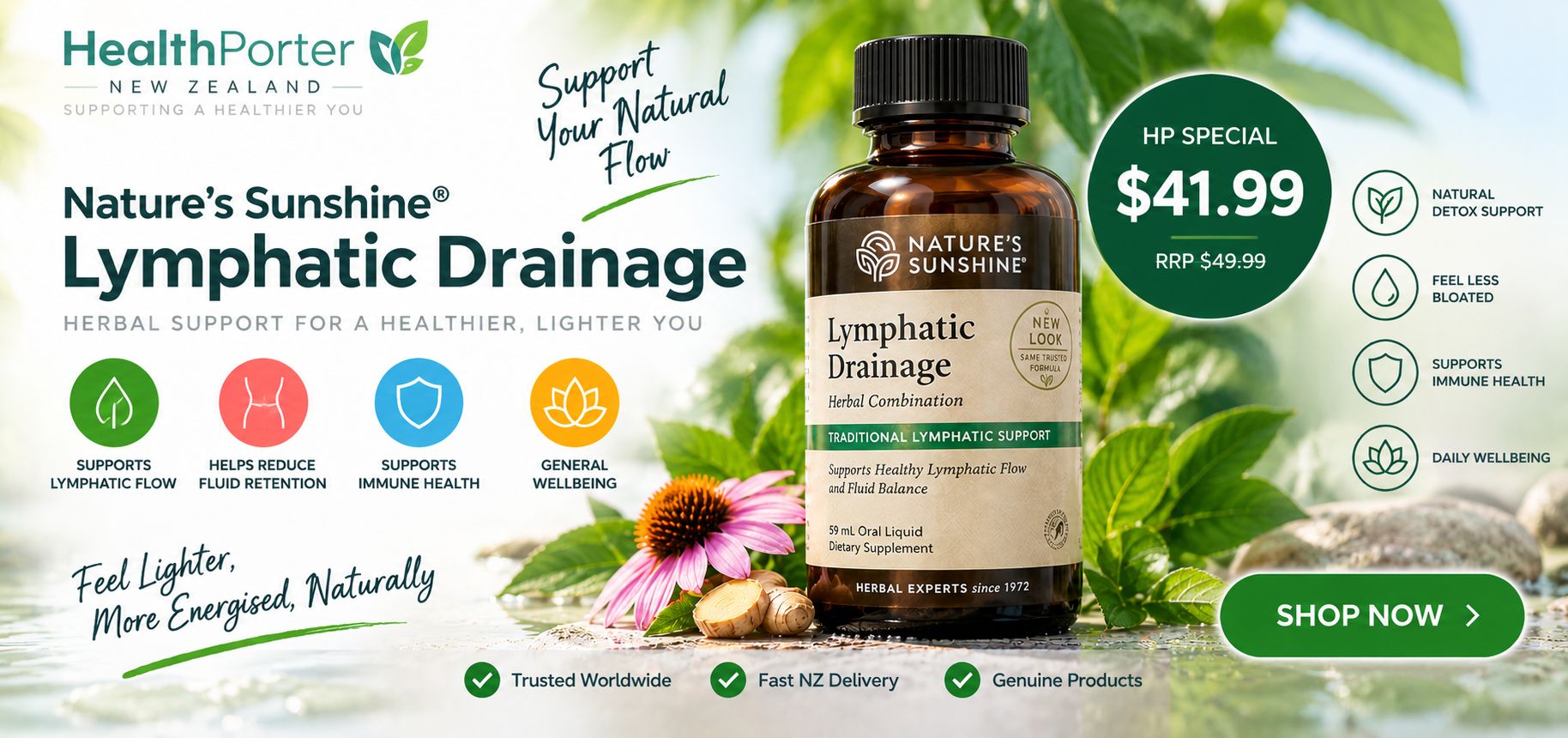 Nature?s Sunshine Lymphatic Drainage