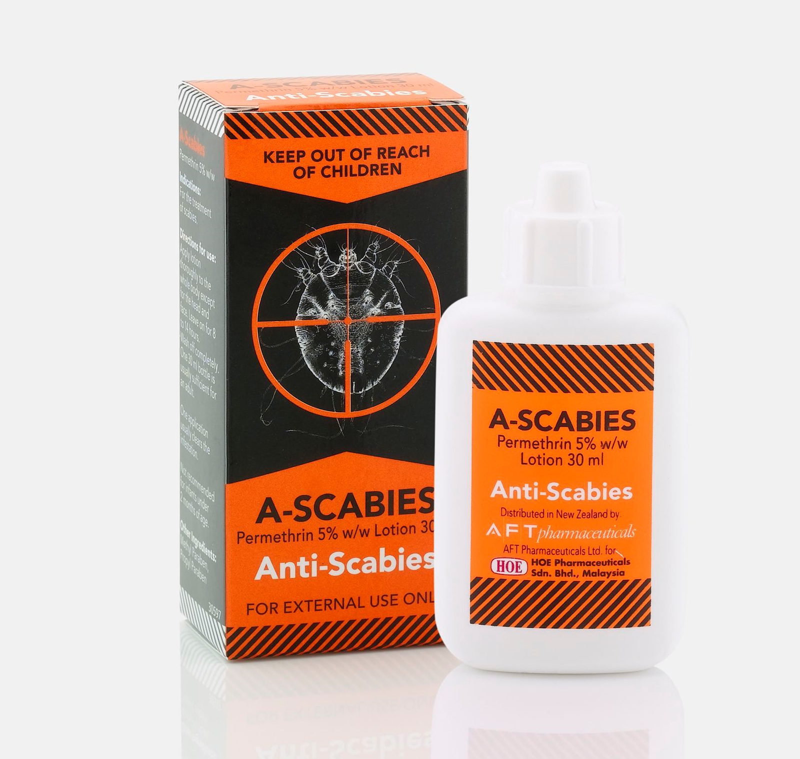 A-Scabies Permethrin Lotion 30ml